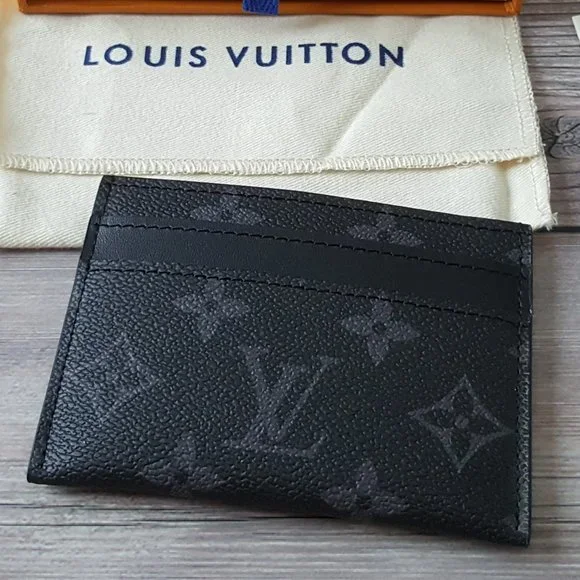 Louis Vuitton Black Monogram Card Holder - Picture 2 of 5